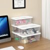 Úložný box Clear, sada 12ks, 16,5x12,5x29,5 cm, transparetná