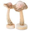 DEKORAČNÁ FIGÚRKA MUSHROOM SADA 2KS 12X24 CM VIACFAREBNÁ