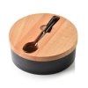 Porcelánová cukornička Basic Black, (fi)14,5 cm