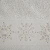 VIANOČNÝ BAVLNENÝ UTERÁK JOY3 SADA 3KS 70X140 CM STRIEBORNÁ