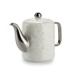 Čajový/kávový set Selena Silver White
