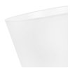 Závesné svietidlo Gaja, 1x biele textilné tienidlo, (fi 44cm), b