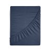 JERSEY PRESTIERADLO 220X240 CM, VÝŠKA 30 CM TMAVOMODRÉ