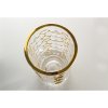 KRIŠTÁĽOVÁ VÁZA BOHEMIA PRESTIGE ARABESQUE GOLD 280MM