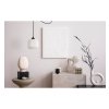 lampa wiszaca zyrandol riffle pojedyncza czarny pajak loft z bialym kloszem ze szkla nad stol i wyspe