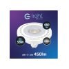 Halogénová LED žiarovka GU10 neutrálna 4000k 6w 450 lm biela