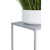 STOJAN NA KVETINÁČ SIMPLE 40X24X24 CM SIVÁ