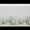 KRÁTKA ZÁCLONA NA PÁSKE ESTERA 150X60 CM KVETY