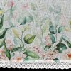 KRÁTKA ZÁCLONA NA PÁSKE ESTERA 150X60 CM KVETY