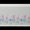 KRÁTKA ZÁCLONA NA PÁSKE DOLOREZ 150X60 CM KVETY