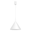 Závesné svietidlo Capital, 1x biele kovové tienidlo, (fi 32cm), w