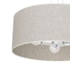 Závesné svietidlo Lino, 1x ľanové tienidlo, (fi 50cm), w