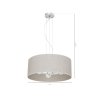Závesné svietidlo Lino, 1x ľanové tienidlo, (fi 50cm), w