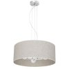 Závesné svietidlo Lino, 1x ľanové tienidlo, (fi 50cm), w
