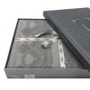 SATÉNOVÉ OBLIEČKY VALINOR 200X220 CM, 2 KS 70X80 CM SIVÉ