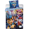 DETSKÉ BAVLNENÉ OBLIEČKY BABY PAW PATROL 100X135 CM, 1KS 40X60 CM VZOROVANÉ