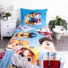 DETSKÉ OBLIEČKY Z MIKROVLÁKNA PAW PATROL 140X200 CM, 1 KS 70X90 CM VZOROVANÉ