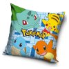 DETSKÁ DEKORAČNÁ OBLIEČKA NA VANKÚŠ POKEMON 40X40 CM VZOROVANÁ