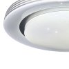 Stropné LED svietidlo Kelly, 1x LED 48w, 3000-6000k, b/s, s ovládačom