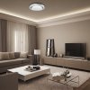 Stropné LED svietidlo Kelly, 1x LED 48w, 3000-6000k, b/s, s ovládačom
