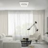 Stropné LED svietidlo Sparky Square, 1x LED 65w, 3000-6000k, w/ch, s ovládačom