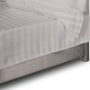 BAMBUSOVÉ PRESTIERADLO STRIPE 220X260 CM SIVÉ