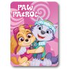 DETSKÁ FLEECOVÁ DEKA PAW PATROL 100X140 CM VZOROVANÁ