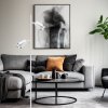 Stojacia lampa Flower, 2x biele/chrómové kovové tienidlo, w
