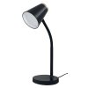 Stolná lampa Chico, 1x čierne/zlaté PVC tienidlo, b