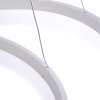 Závesné LED svietidlo Ring, 2x LED 60w, 4000k, w