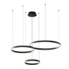 Závesné LED svietidlo Gravity, 3x LED 108w, 4000k, b