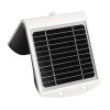 Exteriérové solárne nástenné LED svietidlo Butterfly, 1x LED 3,2w, biela, pohybový senzor