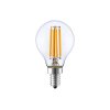 Dekoračná LED žiarovka E14 teplá 3000k 4w 470 lm