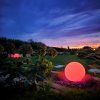 Exteriérové svietidlo Globo + LED žiarovka E27 RGB 10w + diaľkové ovládanie, (fi 40cm)