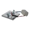 Schodiskové LED svietidlo Quadro, 1x LED 0,6w, 6500k, s