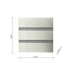 Schodiskové LED svietidlo Vox, 1x LED 0,6w, 3000k, s