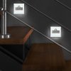 Schodiskové LED svietidlo Lumi, 1x LED 0,6w, 6500k, s, pohybový senzor