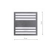 Schodiskové LED svietidlo Pepers, 1x LED 0,6w, 4000k, s