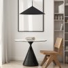 Závesné svietidlo Capital, 1x čierne kovové tienidlo, (fi 60cm), b
