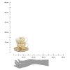 Porcelánová šálka s podšálkou Klimt Ecru Tree Of Life 250 ml sada 2ks