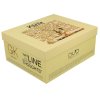 Porcelánová šálka s podšálkou Klimt Ecru Tree Of Life 250 ml sada 2ks