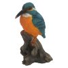 Záhradná figúrka z polyresinu Kingfisher, 14x9,8 cm, viacfarebná
