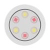 LED svietidlo Jojo, 1x LED 0,6w 3000-6000k, w, RGB, ovládač, sada 3ks
