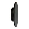 Exteriérové nástenné LED svietidlo Disk, 1x LED 9w, CCT, čierna