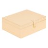 Šperkovnica Hanifa, 23,5x20,5x16,5x9 cm, béžová