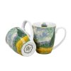 Porcelánový hrnček Van Gogh Wheat Field 350 ml sada 2ks