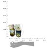 Porcelánový hrnček Monet 350 ml sada 4ks