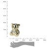 Keramická pokladnička Golden Bear 12,5x14,4x17 cm