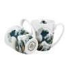 Porcelánový hrnček Hokusai The Great Wave 350 ml sada 2ks