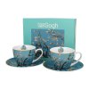 Porcelánová šálka s podšálkou Van Gogh Almond Blossom 250 ml sada 2ks